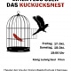 Vogelkäfig, aus dem ein Vogel flieht