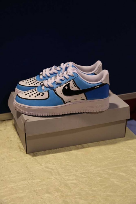 Design von Sneakers, Projektarbeiten Klasse 8a