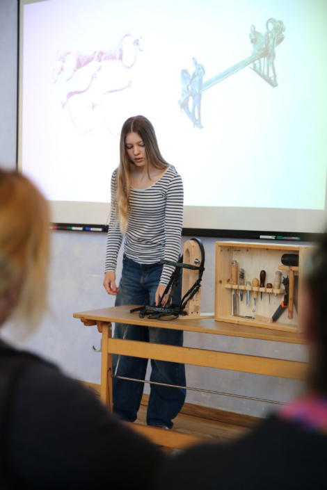 Präsentation der Projektarbeit, Klasse 8b